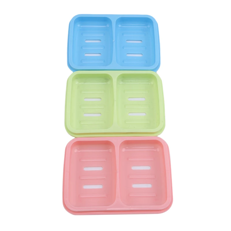 High Quality Plastic Double Grid Travel Protable Soap Dish Creative Soap Drain Box Hygiene With Cover Fashion Soap Box
High Quality Plastic Double Grid Travel Protable Soap Dish Creative Soap Drain Box Hygiene With Cover Fashion Soap Box