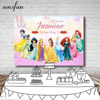 Fairy Tale Princess Backdrop Cartoon Children Girls Birthday Party Backgrounds For Photo Studio Custom Name 7x5FT Vinyl
Fairy Tale Princess Backdrop Cartoon Children Girls Birthday Party Backgrounds For Photo Studio Custom Name 7x5FT Vinyl