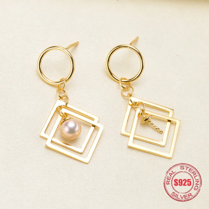 Genuine S925 Sterling Silver Stud Earrings Dangle Earrings Hoop Earrings Blank Base Supplies for DIY Accessories Jewelry Making
Genuine S925 Sterling Silver Stud Earrings Dangle Earrings Hoop Earrings Blank Base Supplies for DIY Accessories Jewelry Making