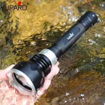 YUPARD waterproof underwater diver diving XM-L2 LED T6 flashlight torch light 18650 rechargeable defense camping outdoor lamp
YUPARD waterproof underwater diver diving XM-L2 LED T6 flashlight torch light 18650 rechargeable defense camping outdoor lamp