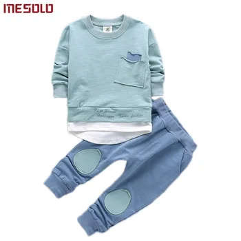 MESOLO Toddler Baby Boys Clothes Outfit Infant Boy Kids Shirt Tops+Pants Casual Clothing 2019Kids Clothing For 12 Months-6Years
MESOLO Toddler Baby Boys Clothes Outfit Infant Boy Kids Shirt Tops+Pants Casual Clothing 2019Kids Clothing For 12 Months-6Years