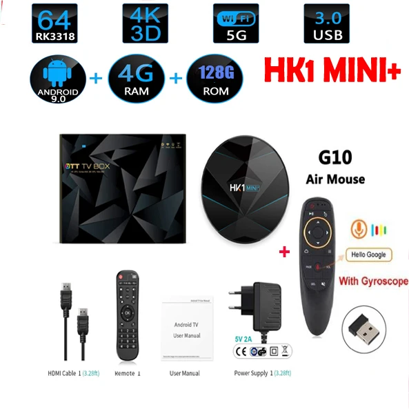 Android 9.0 TV BOX bluetooth 4k wifi 2.4g&5g HK1 MINI plus vs hk1 super 2G 16G/4G 64G/32G Rockchip Quad core H.265 google store
Android 9.0 TV BOX bluetooth 4k wifi 2.4g&5g HK1 MINI plus vs hk1 super 2G 16G/4G 64G/32G Rockchip Quad core H.265 google store