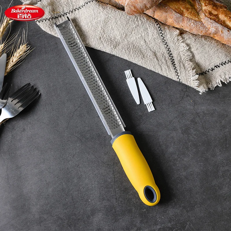 Bakerdream Stainless Steel Cheese Grater Multifunctional Lemon Zester Cheese Slicer Fruit Peeler Kitchen Tools
Bakerdream Stainless Steel Cheese Grater Multifunctional Lemon Zester Cheese Slicer Fruit Peeler Kitchen Tools