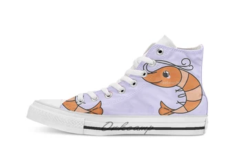 Funny shrimp Design breathable Casual High Top lace-up Canvas shoes sneakers For Drop shipping
Funny shrimp Design breathable Casual High Top lace-up Canvas shoes sneakers For Drop shipping