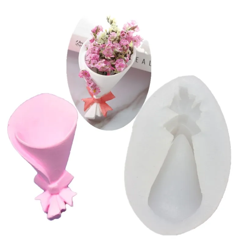 Cake Mold Mini Bouquet Silicone Mold Aromatherapy Plaster Mould Car Decoration DIY Gypsum Molds
Cake Mold Mini Bouquet Silicone Mold Aromatherapy Plaster Mould Car Decoration DIY Gypsum Molds