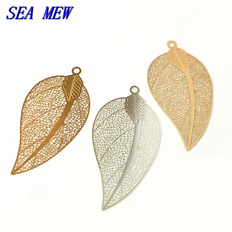10PCS 66*35mm Fashion Metal Copper Silver Gold Filigree Hollow Out Leaf Pendant Charm For Jewelry Making
10PCS 66*35mm Fashion Metal Copper Silver Gold Filigree Hollow Out Leaf Pendant Charm For Jewelry Making