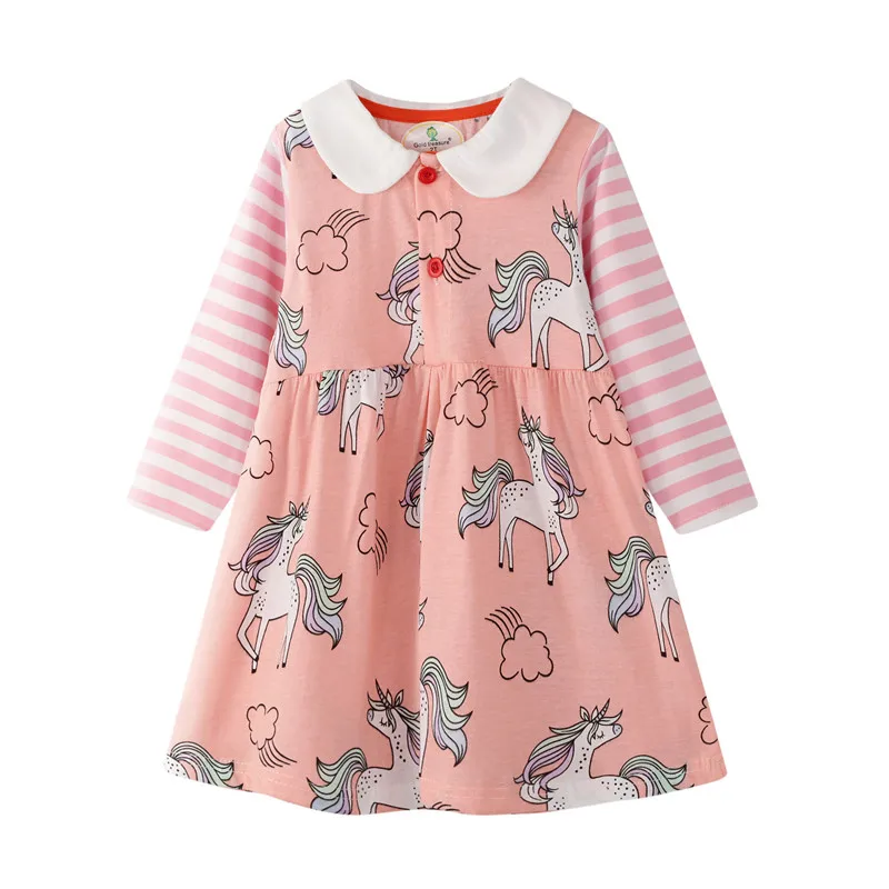 Children Autumn Girls Dresses Kids Dress Applique Unicorn Baby Girls Clothing Dresses Long Sleeve Princess Dress
Children Autumn Girls Dresses Kids Dress Applique Unicorn Baby Girls Clothing Dresses Long Sleeve Princess Dress