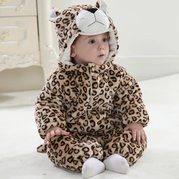 Promotion Baby Jumpsuit Romper Spring Thickened Newborn Baby Onesie Flannel Stereo Head Leopard Shape Toddler Clothes Wholesale
Promotion Baby Jumpsuit Romper Spring Thickened Newborn Baby Onesie Flannel Stereo Head Leopard Shape Toddler Clothes Wholesale