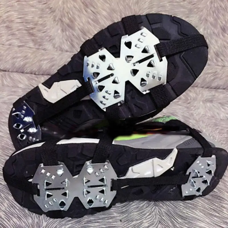 1 Pair of Anti-Slip Shoes Gripper Winter Antislip Ice Cleats Shoe Boot Grips Crampons Winter Camping Hiking Climbing Gripper
1 Pair of Anti-Slip Shoes Gripper Winter Antislip Ice Cleats Shoe Boot Grips Crampons Winter Camping Hiking Climbing Gripper