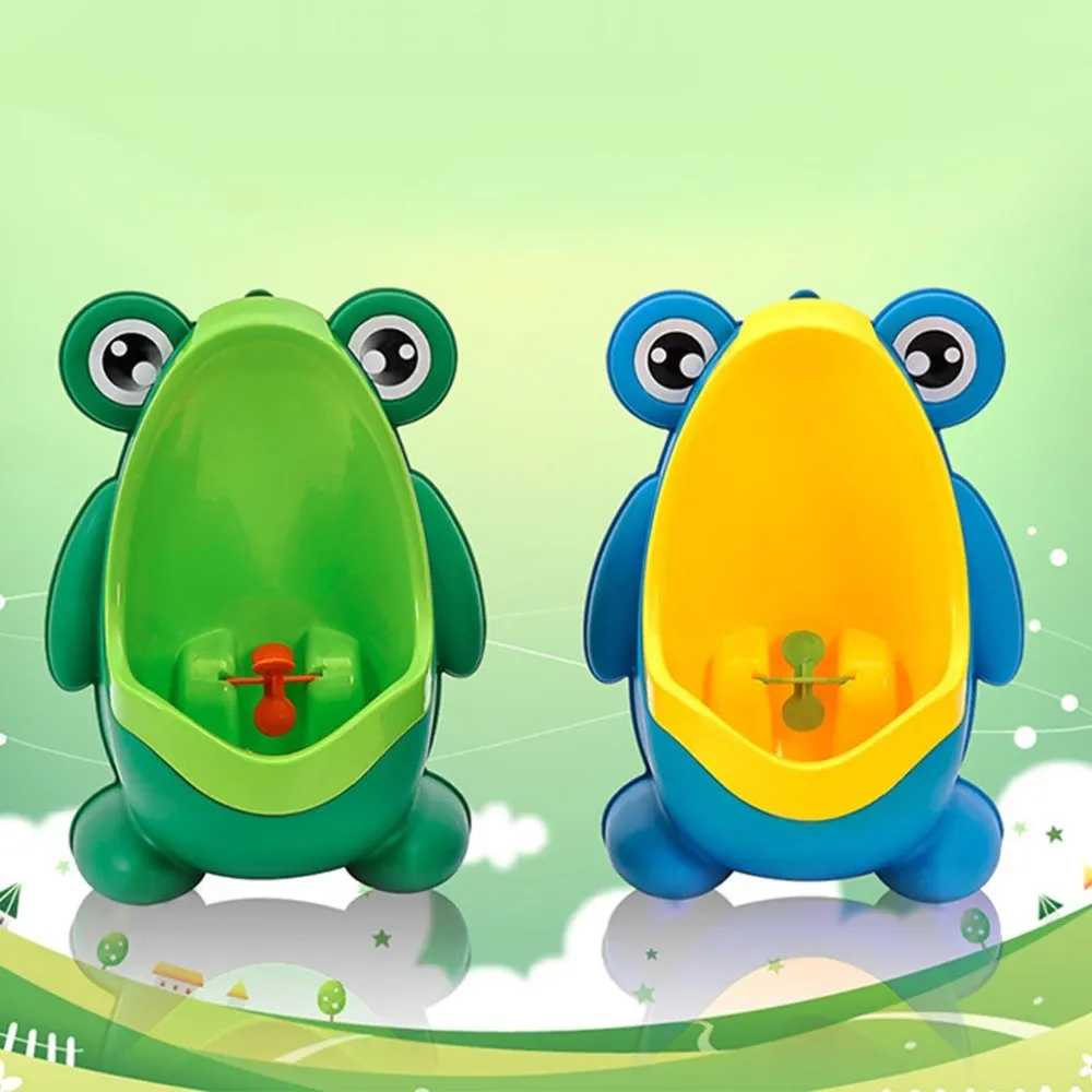 Frog Potty Toilet Children Training Kids Urinal Boys Pee Trainer Bathroom set for Boy Potty Urine urinary portatil Portable
Frog Potty Toilet Children Training Kids Urinal Boys Pee Trainer Bathroom set for Boy Potty Urine urinary portatil Portable