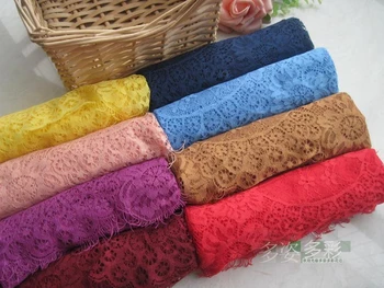 3Meters/Lot 33cm Wide Multi Color Lace Fabric Sewing Decoration DIY Dress Clothing Handmade Applique Grey Black Red Pink
3Meters/Lot 33cm Wide Multi Color Lace Fabric Sewing Decoration DIY Dress Clothing Handmade Applique Grey Black Red Pink