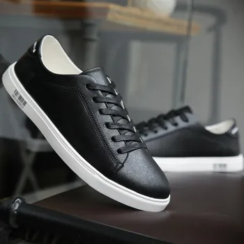Vogue Classic Style Solid Color Black White Men Casual Shoes Male Shoes Adult Footwear Mens Sneakers Chaussure Homme
Vogue Classic Style Solid Color Black White Men Casual Shoes Male Shoes Adult Footwear Mens Sneakers Chaussure Homme