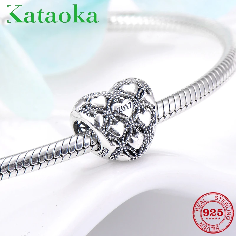 New 925 Sterling Silver fashion Full of love heart shape charms beads Fit Original Pandora Charm Bracelet Jewelry making
New 925 Sterling Silver fashion Full of love heart shape charms beads Fit Original Pandora Charm Bracelet Jewelry making