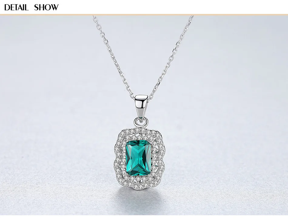 S925 sterling silver necklace female new fashion temperament color treasure pendant jewelry DL06
S925 sterling silver necklace female new fashion temperament color treasure pendant jewelry DL06