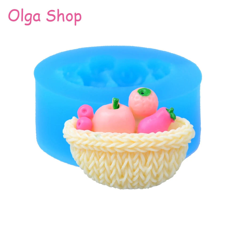 SYL011 27.5mm Fruit Basket Silicone Push Mold - Cake Decoration, Fondant, Sugarcraft, DIY Biscuit Baking, Resin Fimo Clay, Candy
SYL011 27.5mm Fruit Basket Silicone Push Mold - Cake Decoration, Fondant, Sugarcraft, DIY Biscuit Baking, Resin Fimo Clay, Candy