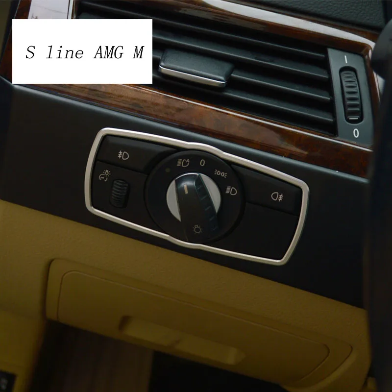 Car Styling Headlight Switch Buttons Decorative Frame Covers Trim Stickers for BMW 5 series E60 auto refit Interior Accessories
Car Styling Headlight Switch Buttons Decorative Frame Covers Trim Stickers for BMW 5 series E60 auto refit Interior Accessories