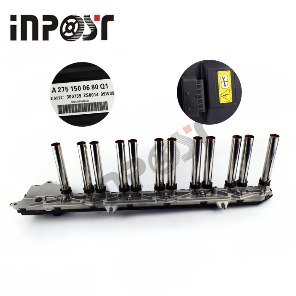 Right Ignition Coil Pack Spark Plug Connectors For Mercedes C215 W220 S600 2751500680
Right Ignition Coil Pack Spark Plug Connectors For Mercedes C215 W220 S600 2751500680