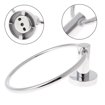 Stainless Steel Towel Ring Holder Hanger Chrome Wall Mounted Bathroom Home Hotel
Stainless Steel Towel Ring Holder Hanger Chrome Wall Mounted Bathroom Home Hotel