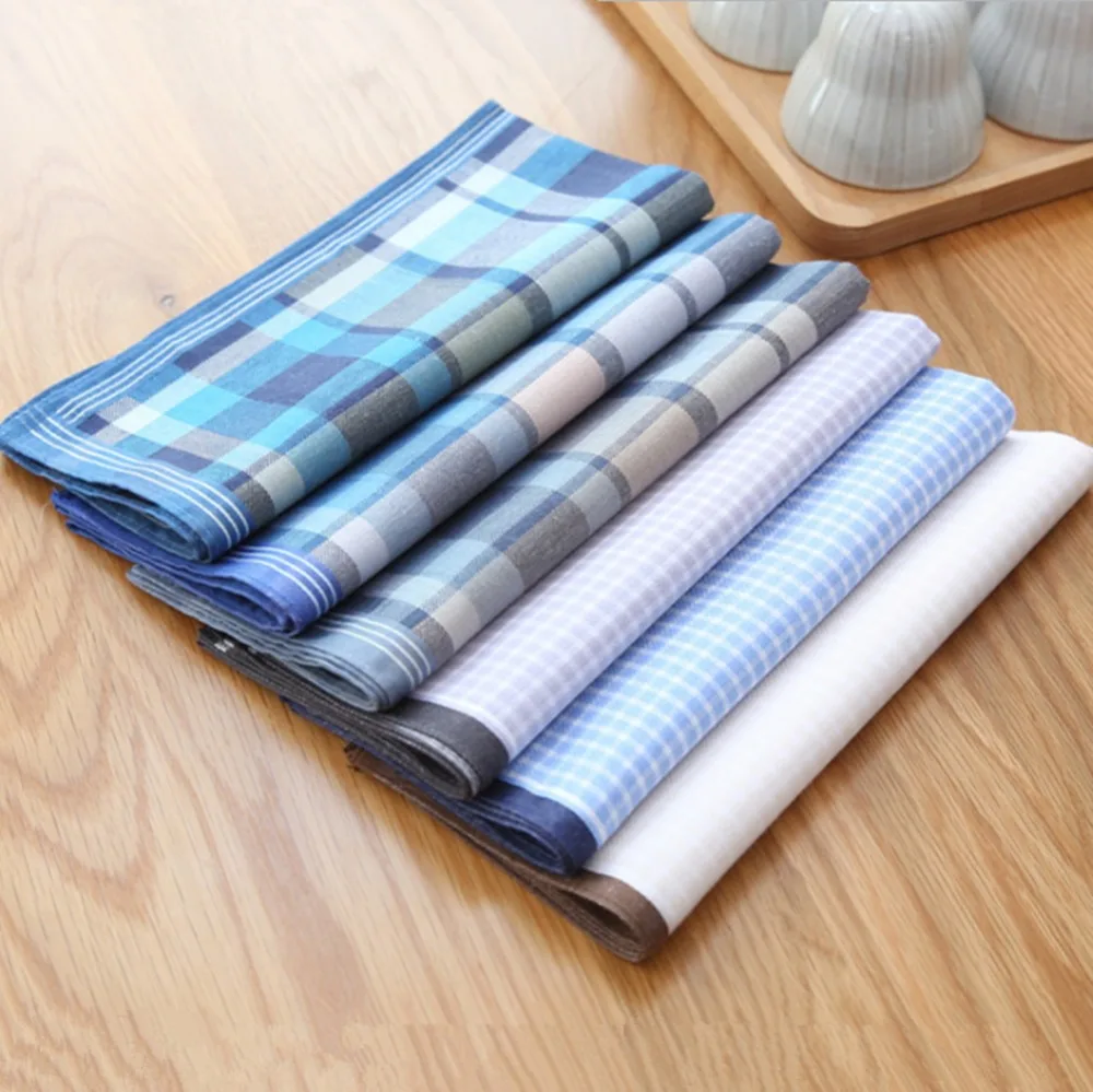 6pcs/lot SHSEJA Men's Vintage Plaid Square Hankerchief Cotton Hanky Wedding Party Handkerchiefs 43*43cm
6pcs/lot SHSEJA Men's Vintage Plaid Square Hankerchief Cotton Hanky Wedding Party Handkerchiefs 43*43cm