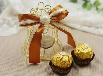 100pcs Iron Golden Bird Cage Bell Wedding Candy Box Baby Birth Christmas Celebration Party Guests Return Gift Box YA1031
100pcs Iron Golden Bird Cage Bell Wedding Candy Box Baby Birth Christmas Celebration Party Guests Return Gift Box YA1031
