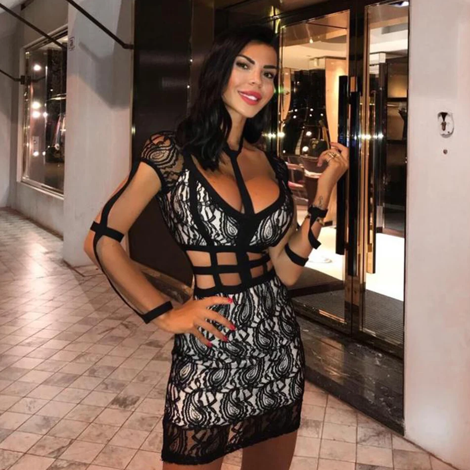 Seamyla 2019 New Sexy Night Out Party Dresses Women Fashion Mesh Bodycon Lace Dress Vestidos Black Mini Celebrity Club Dress
Seamyla 2019 New Sexy Night Out Party Dresses Women Fashion Mesh Bodycon Lace Dress Vestidos Black Mini Celebrity Club Dress
