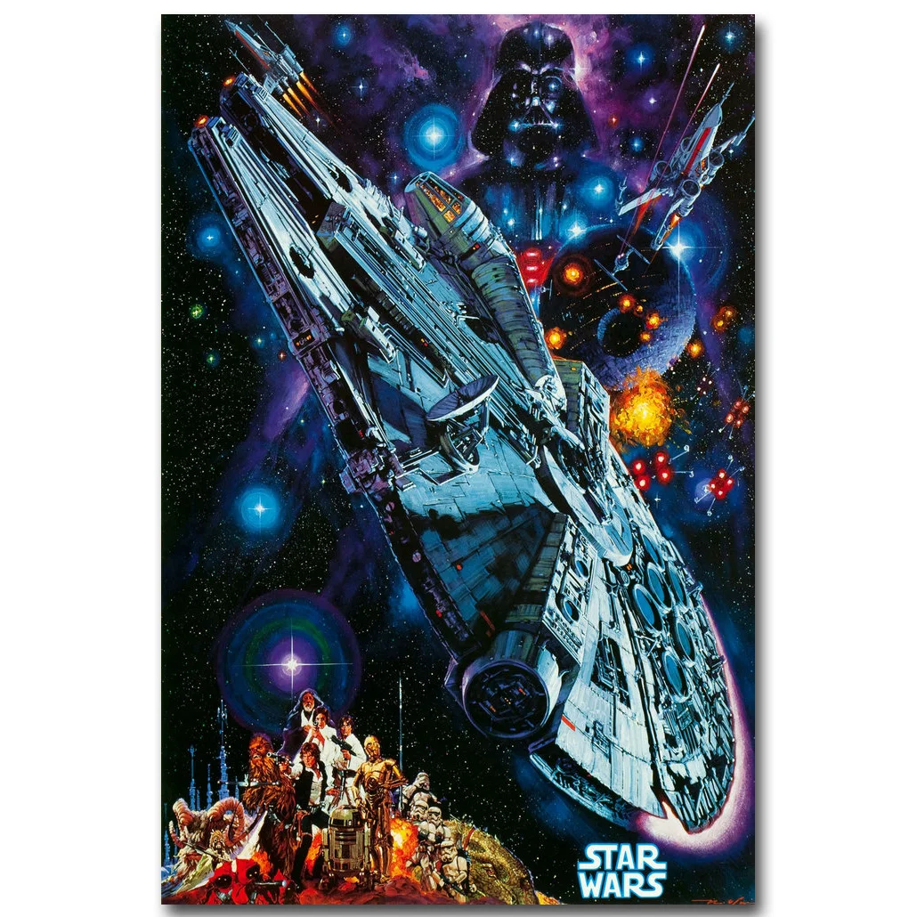 Darth Vader - Star Wars 7 The Force Awakens Art Silk Fabric Poster Print 13x20 24x36 inch Movie Picture for Room Wall Decor 032
Darth Vader - Star Wars 7 The Force Awakens Art Silk Fabric Poster Print 13x20 24x36 inch Movie Picture for Room Wall Decor 032