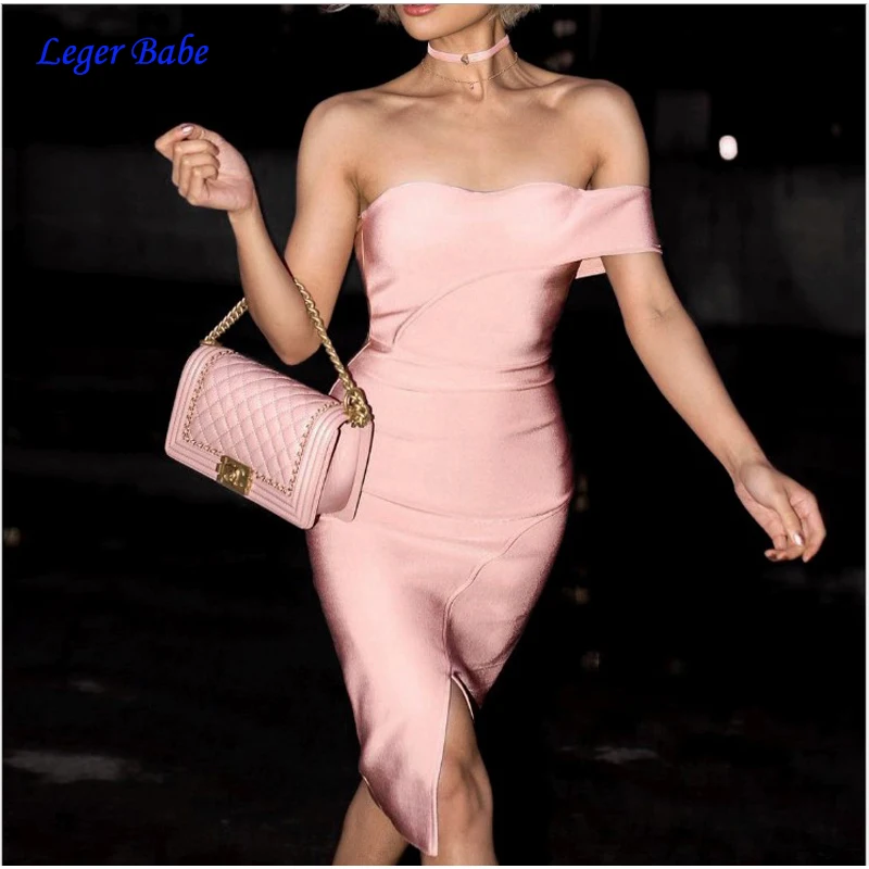Leger Babe Summer Dresses Rayon Elegant One Shoulder Split Bandage Dress Bodycon High Quality Celebrity Evening Party Dress Pink
Leger Babe Summer Dresses Rayon Elegant One Shoulder Split Bandage Dress Bodycon High Quality Celebrity Evening Party Dress Pink
