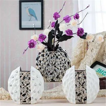 High Quarity European Modern Fashion Ceramic Flower Vase Fashion Home Wedding Decoration TV Desk Accessories Crafts X2076
High Quarity European Modern Fashion Ceramic Flower Vase Fashion Home Wedding Decoration TV Desk Accessories Crafts X2076
