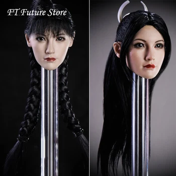 For Collection Fang 1/6 Beauty Asia Girl Head Mai Shiranui Head Carved Female Carving Sculpt Suntan/Pale Skin Model For 12" Body
For Collection Fang 1/6 Beauty Asia Girl Head Mai Shiranui Head Carved Female Carving Sculpt Suntan/Pale Skin Model For 12" Body