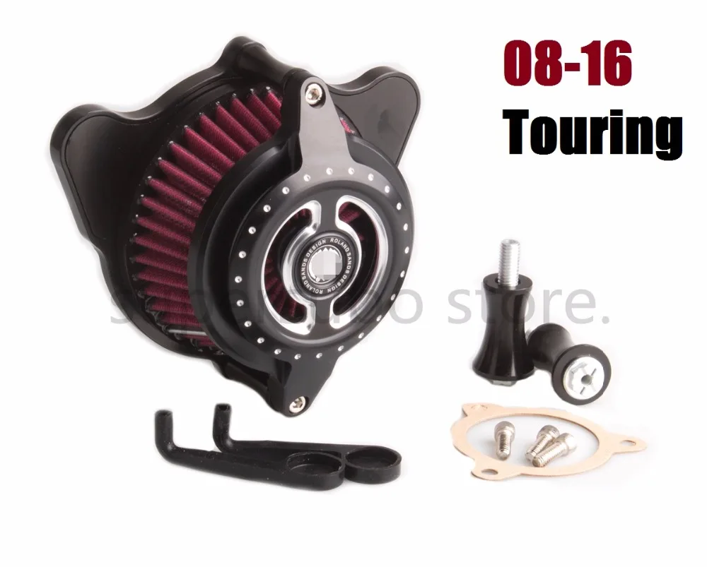 Motorcycle Black Radial Blunt Air intake air Cleaner filter For harley Touring street Glide 08-16 Contrast Cut
Motorcycle Black Radial Blunt Air intake air Cleaner filter For harley Touring street Glide 08-16 Contrast Cut