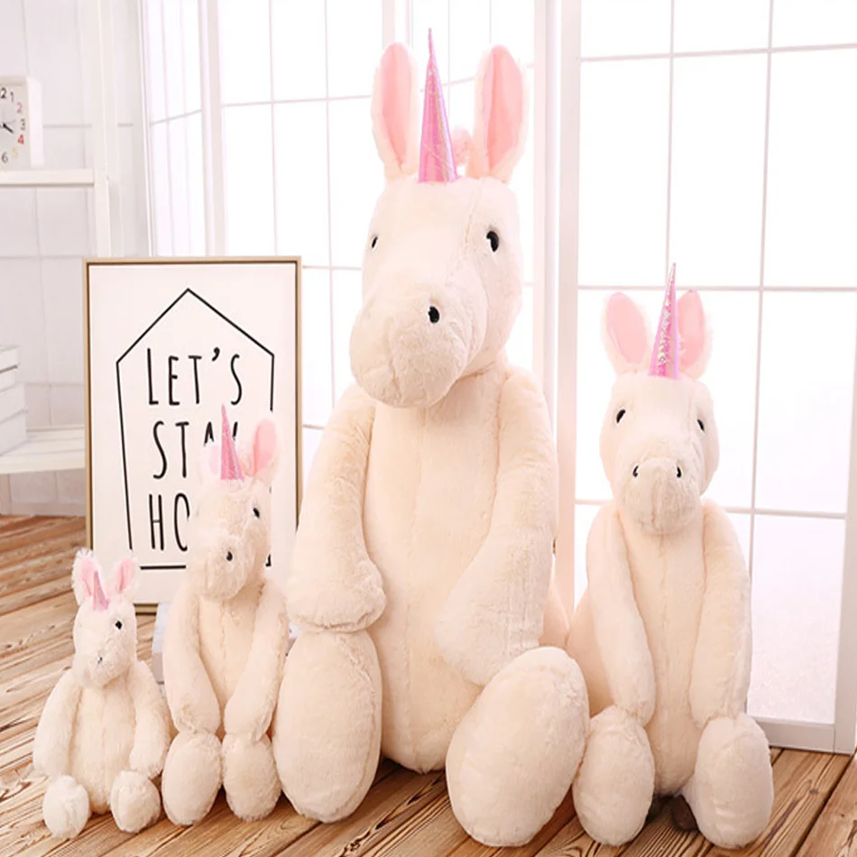 

Plush Stuffed Toys Unicorn Toy for Kids Big Size Animal Unicorn Dolls Horse Soft Christmas gift Birthday gift for girlfriend