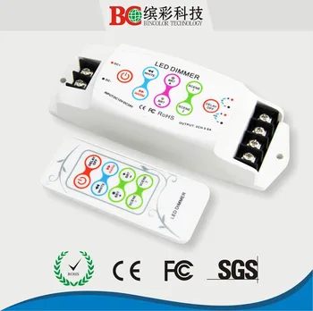 LED dimming color temperature controller, dual color remote controller, LED dimmer for led strip led lamp 12-24V DC RF
LED dimming color temperature controller, dual color remote controller, LED dimmer for led strip led lamp 12-24V DC RF
