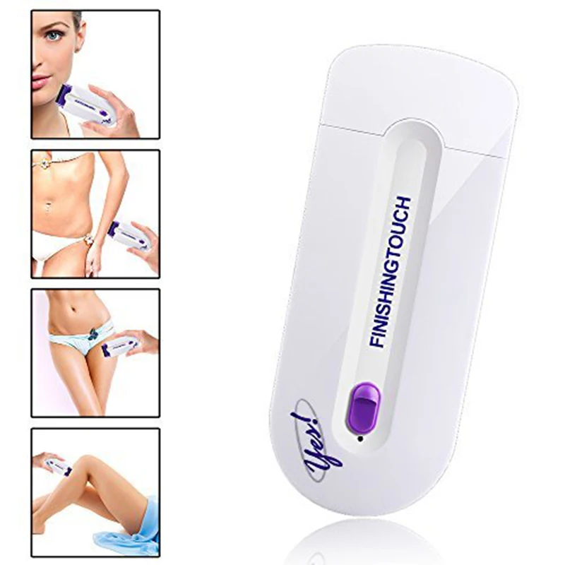 Women Laser Epilator Rechargeable Hair Clipper Smooth Touch Hair Removal Instant Pain Free Razor Sensor Light Safely Shaver Set (1)