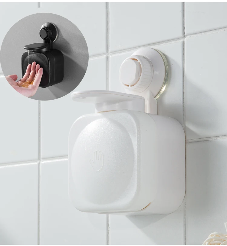 KLX High quality bathroom container soap dispenser Vacuum Strong Suction cup Storage Organizer box Kitchen Hand sanitizer bottle
KLX High quality bathroom container soap dispenser Vacuum Strong Suction cup Storage Organizer box Kitchen Hand sanitizer bottle