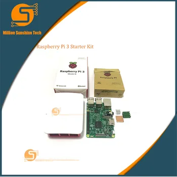 Raspberry Pi 3 Starter Kit with Raspberry Pi 3 Model B + case + Heatsinks Raspberry Pi 3 with wifi & bluetooth free shipping
Raspberry Pi 3 Starter Kit with Raspberry Pi 3 Model B + case + Heatsinks Raspberry Pi 3 with wifi & bluetooth free shipping