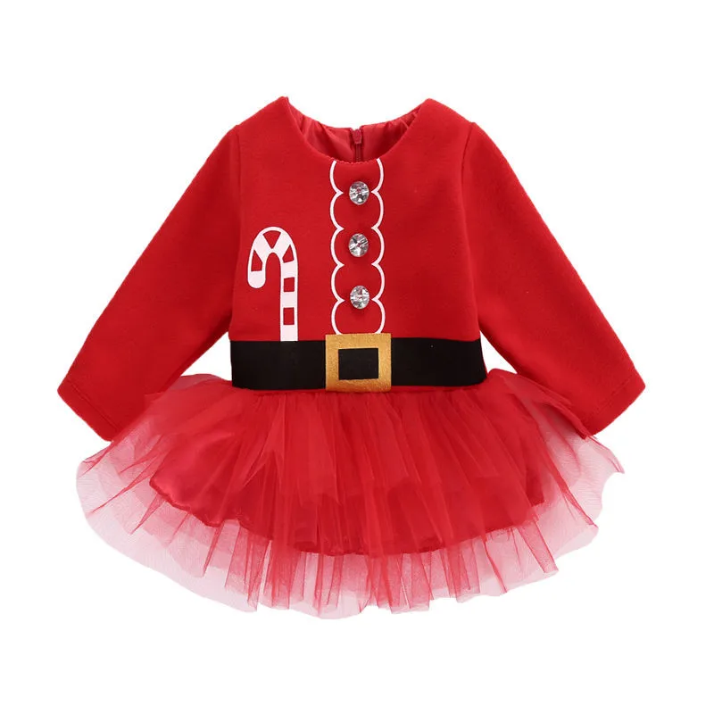 Cotton Casual Newborn Baby Girl Dress Christmas Santa Claus Tulle Dress Outfits Costume 0-2T
Cotton Casual Newborn Baby Girl Dress Christmas Santa Claus Tulle Dress Outfits Costume 0-2T