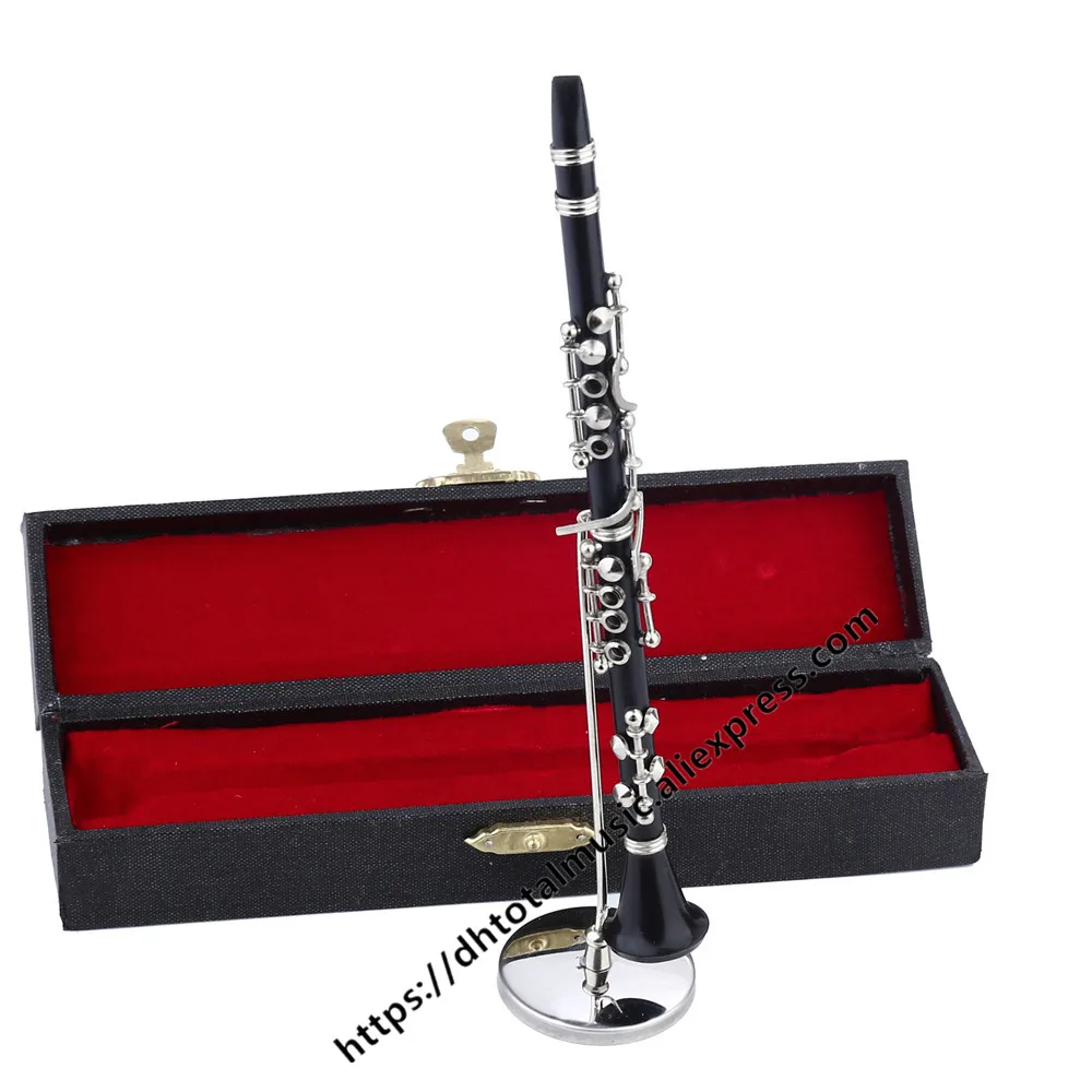 Dh Miniature Black Clarinet Musical Instrument with Box for Dollhouse Musical Room Decoration Mini Clarinet Christmas Gift
Dh Miniature Black Clarinet Musical Instrument with Box for Dollhouse Musical Room Decoration Mini Clarinet Christmas Gift