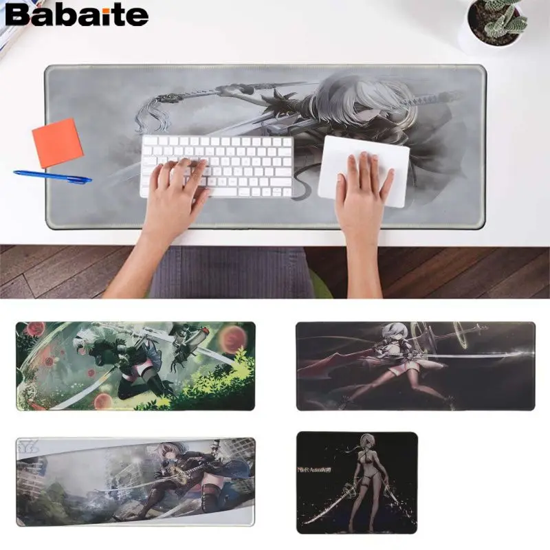 Babaite NieR Automata Keyboards Mat Rubber Gaming mousepad Desk Mat Speed/Control Version Large Gaming Mouse Pad
Babaite NieR Automata Keyboards Mat Rubber Gaming mousepad Desk Mat Speed/Control Version Large Gaming Mouse Pad