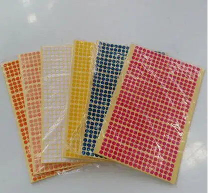 6MM colored dot sticker round sticker labels tag sorting color label stickers
6MM colored dot sticker round sticker labels tag sorting color label stickers