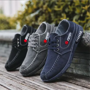 New spring and Autumn Men's Denim Lace Up Sneakers Breathable Casual Slip Wearable Trend Fashion casual shoes man's shoes
New spring and Autumn Men's Denim Lace Up Sneakers Breathable Casual Slip Wearable Trend Fashion casual shoes man's shoes