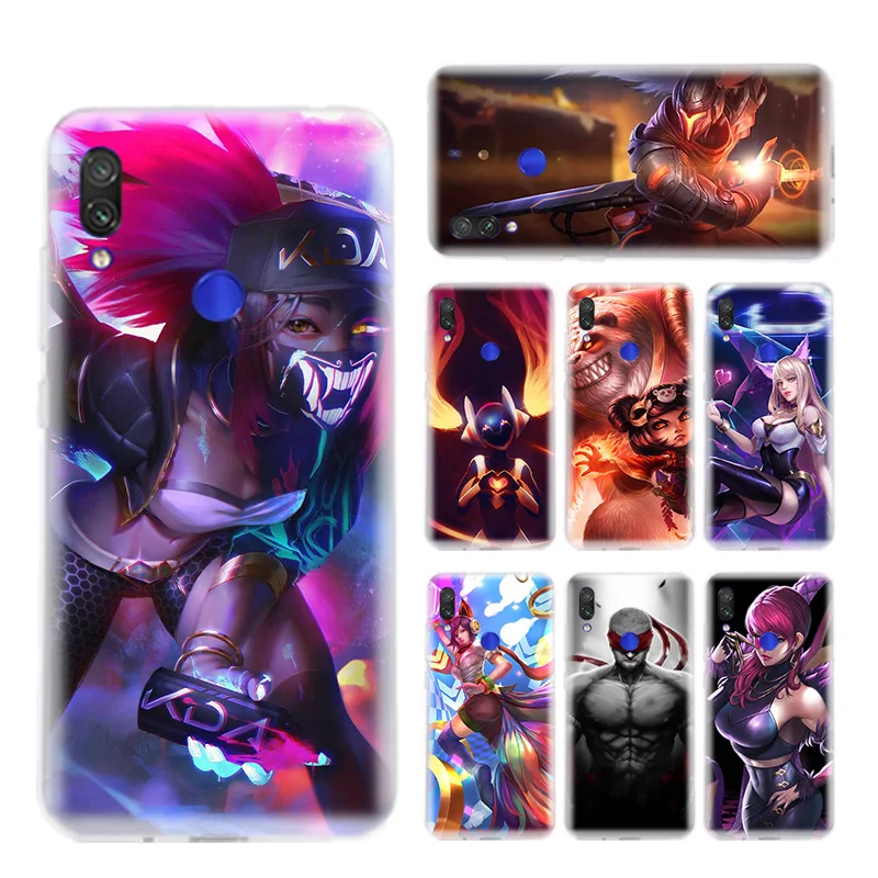 League of Legends KDA Phone Case for Xiaomi Redmi S2 Y3 Y2 Note 7 7S 6 5 Pro 4 4X Mi F1 9 8 A2 Lite Pattern Cover Capa Coque
League of Legends KDA Phone Case for Xiaomi Redmi S2 Y3 Y2 Note 7 7S 6 5 Pro 4 4X Mi F1 9 8 A2 Lite Pattern Cover Capa Coque