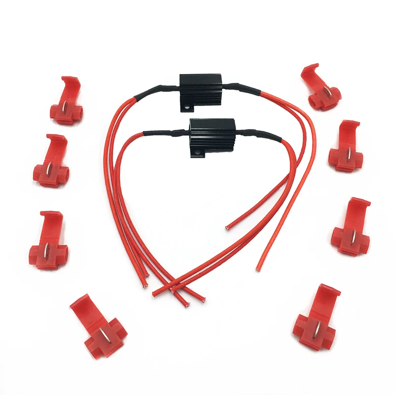 2 Pcs Ohm Motorcycle Load Resistor LED Flash Rate Turn Signals Indicator Light Black 6.8 DC 12V High Quality Car-styling
2 Pcs Ohm Motorcycle Load Resistor LED Flash Rate Turn Signals Indicator Light Black 6.8 DC 12V High Quality Car-styling
