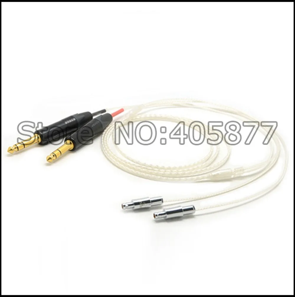 6 5 мм посеребренный 99.988% 5N OFC кабель для наушников HD800|ofc cable|5n ofcsilver plated cable |