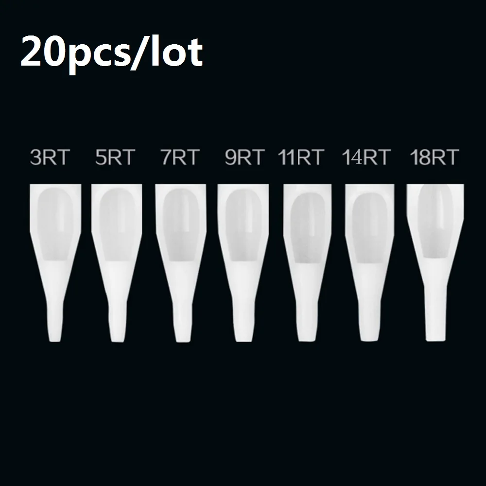 20Pcs Mix RT Series Tattoo Tips Kit Tattoo Nozzle Tips Mix Set For Tattoo Needles Accessories
20Pcs Mix RT Series Tattoo Tips Kit Tattoo Nozzle Tips Mix Set For Tattoo Needles Accessories