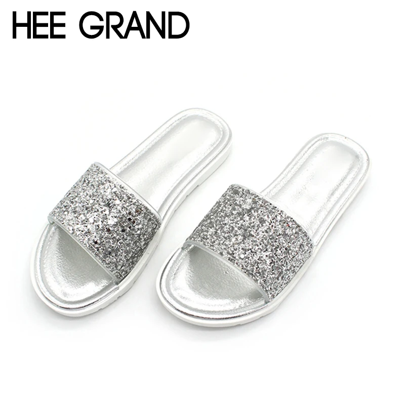 HEE GRAND 2018 Women Bling Vamp New Slippers Waterproof Flats with light Platform Slide Peep-toe Mujer Causal Slide XWT1138
HEE GRAND 2018 Women Bling Vamp New Slippers Waterproof Flats with light Platform Slide Peep-toe Mujer Causal Slide XWT1138