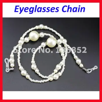 DH005 5pcs/lot Fashion Replaceable Tip White Pearl Beaded Sunglasses Reading Glasses Eyeglasses Cord Chain Rope Holder 
DH005 5pcs/lot Fashion Replaceable Tip White Pearl Beaded Sunglasses Reading Glasses Eyeglasses Cord Chain Rope Holder