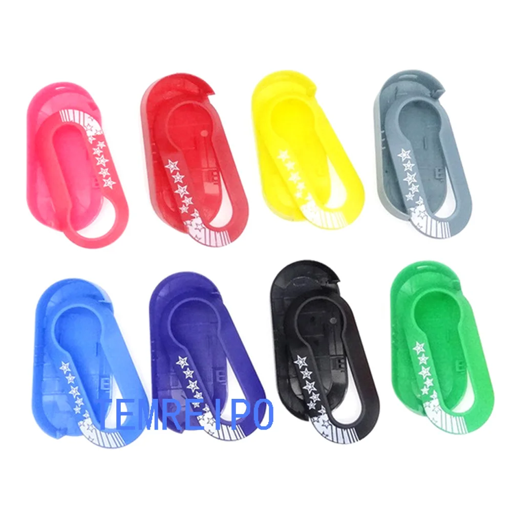 Colorful Remote Key Replacement COMBO Shell fit for Fiat 500 Brava Panda Punt Case Shell Cover Blank Fob Silicone
Colorful Remote Key Replacement COMBO Shell fit for Fiat 500 Brava Panda Punt Case Shell Cover Blank Fob Silicone