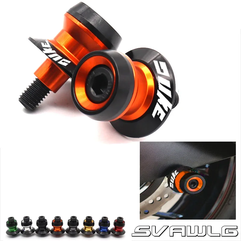 10MM swing arm Sliders Motorcycle CNC Swingarm Spools stand screws Slider for KTM Duke 200 390 690 990 2013 2014 2015 2016 2017
10MM swing arm Sliders Motorcycle CNC Swingarm Spools stand screws Slider for KTM Duke 200 390 690 990 2013 2014 2015 2016 2017