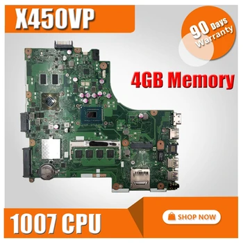 X450VP 1007 cpu 4GB RAM Motherboard For Asus A450V Y481C X452C D452C X450VP X450CC K450C Notebook notebook motherboard mainboard
X450VP 1007 cpu 4GB RAM Motherboard For Asus A450V Y481C X452C D452C X450VP X450CC K450C Notebook notebook motherboard mainboard
