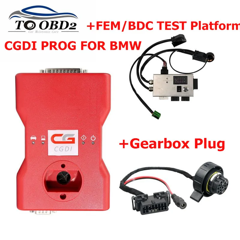 Original CGDI Prog For BMW Auto key programmer+OBDOK PCF79XX+FEM/BDC TEST PLATFORM+Gearbox plug+AT-200 for BMW +8 Foot chip
Original CGDI Prog For BMW Auto key programmer+OBDOK PCF79XX+FEM/BDC TEST PLATFORM+Gearbox plug+AT-200 for BMW +8 Foot chip